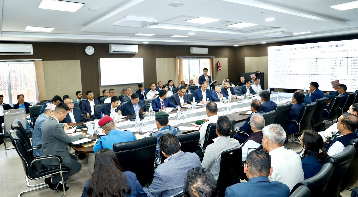 मनसुनजन्य विपद् व्यवस्थापनको तयारी पूरा, आवश्यक परे हेलिकोप्टर परिचालन गरिने