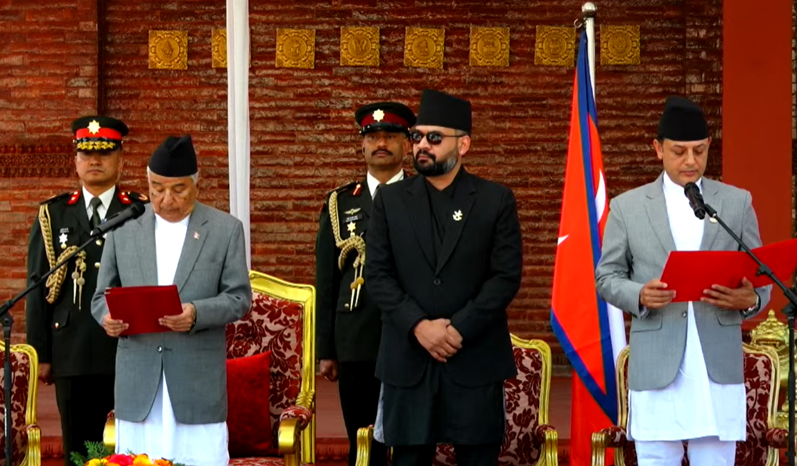 सभामुख अर्यालले लिए पद तथा गोपनीयताको शपथ