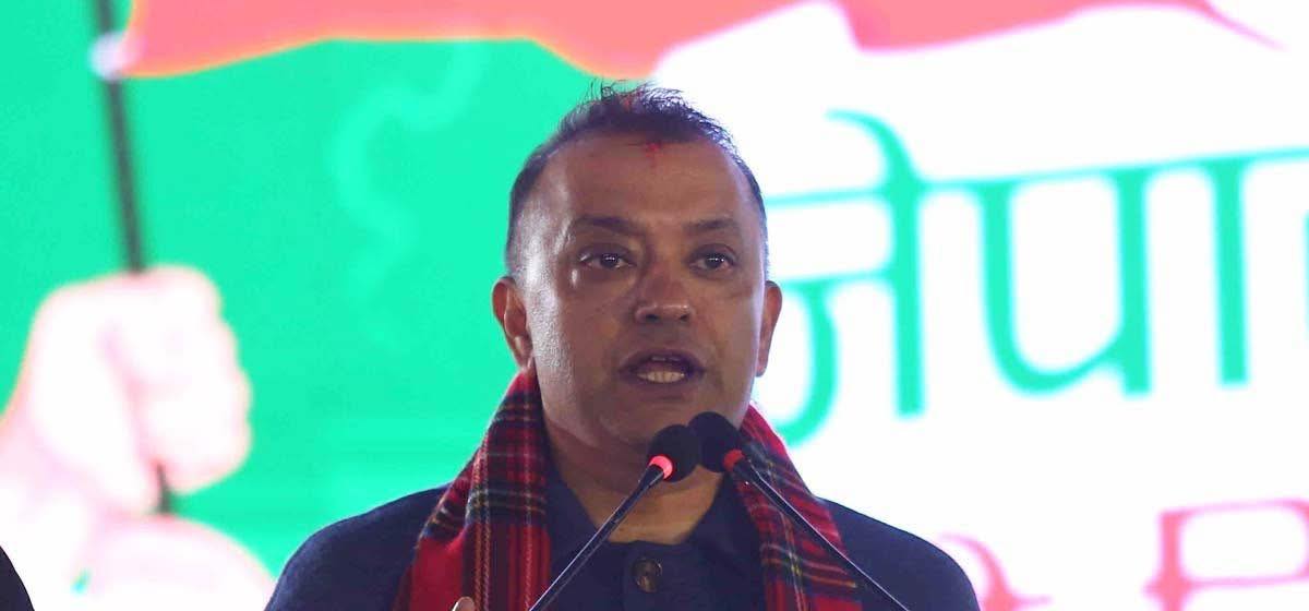 गगन थापा सर्लाही–४ बाट उम्मेदवार