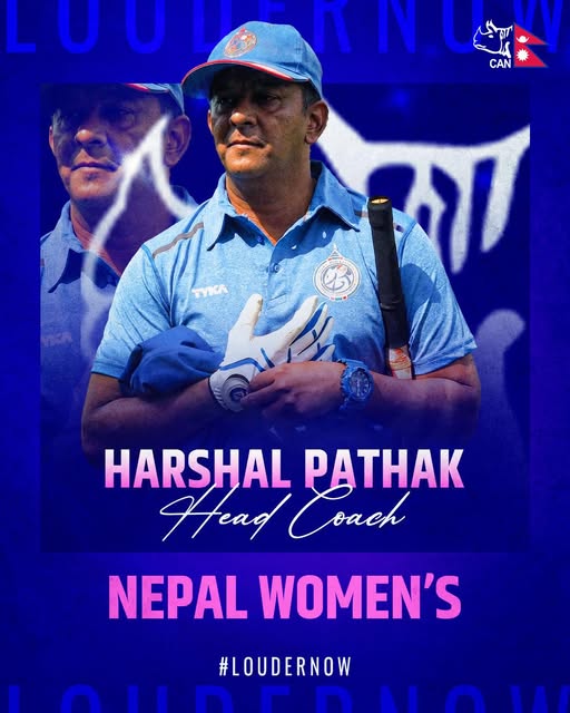 नेपाली महिला क्रिकेट टिमको प्रमुख प्रशिक्षकमा हर्शल जयन्त पाठक नियुक्त