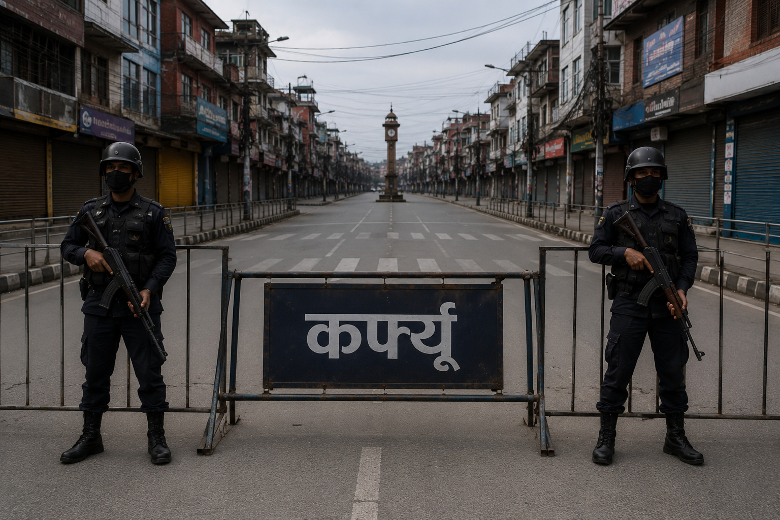 लहान क्षेत्रमा पनि अनिश्चितकालीन कर्फ्यु