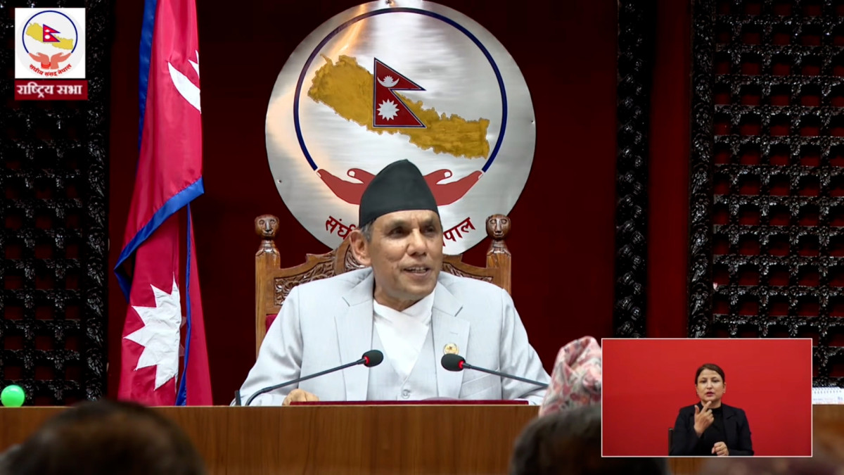 विपक्षी अवरोधपछि राष्ट्रिय सभा बैठक पनि कार्यसूचीमै प्रवेश नगरी स्थगित