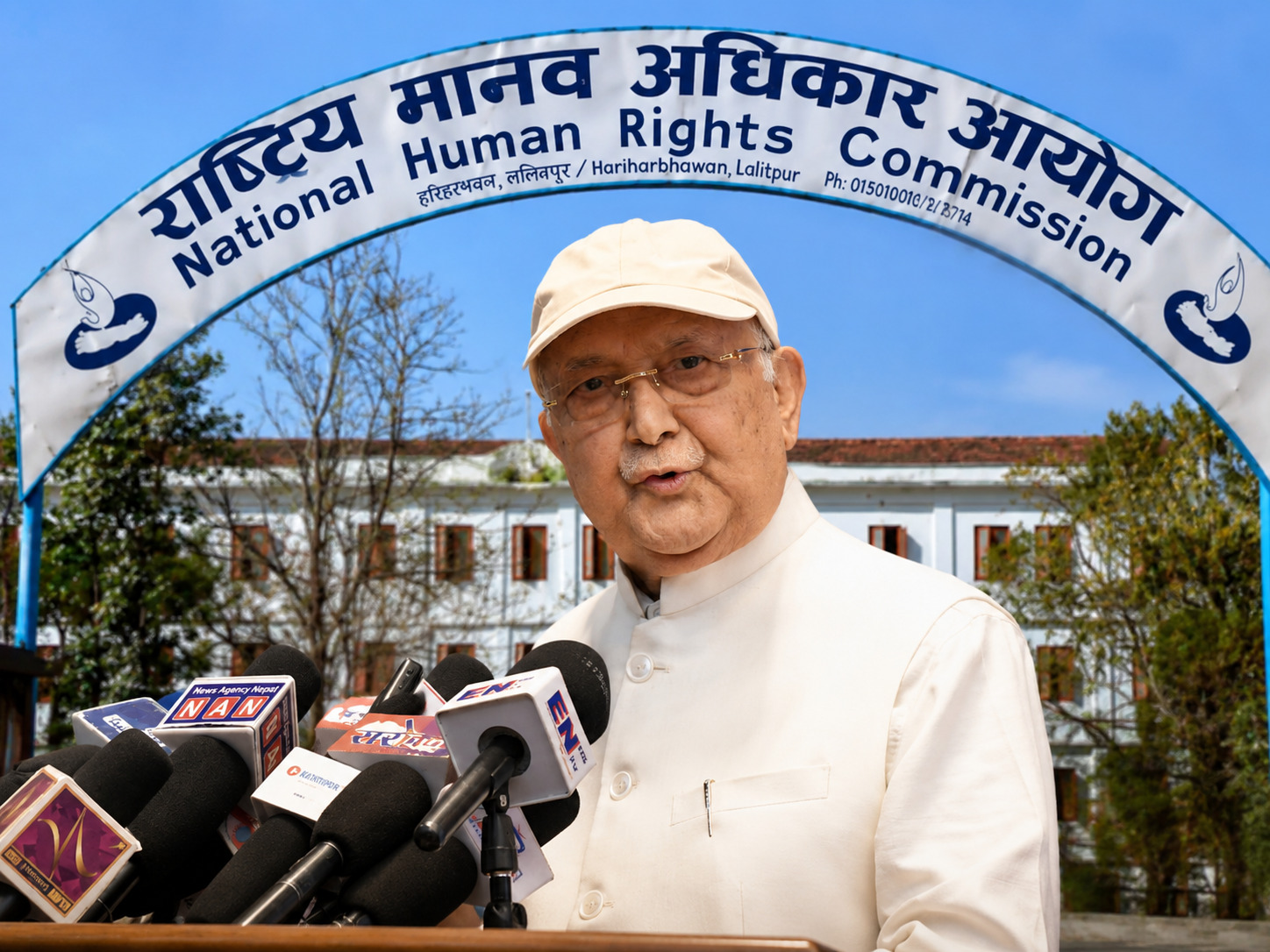 मानव अधिकार आयोगको सिफारिस सच्याउन ओलीको माग