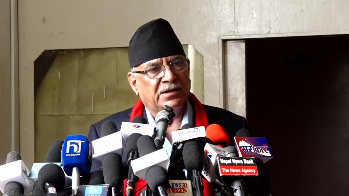 सुगौली सन्धिपछिकै गम्भीर स्वाधीनता संकटमा मुलुक : दाहाल