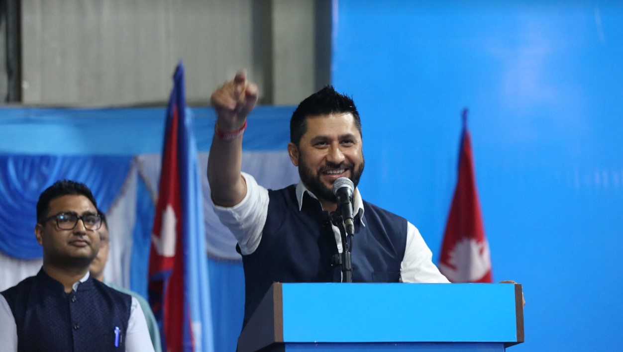 रास्वपा सभापतिमा रवि लामिछाने निर्विरोध निर्वाचित