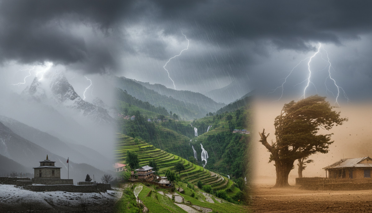 पश्चिमी प्रणाली सक्रिय, वर्षा–हिमपातको सम्भावना