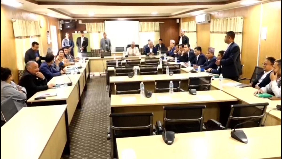 सभामुख निर्वाचन चैत २२ गते हुने