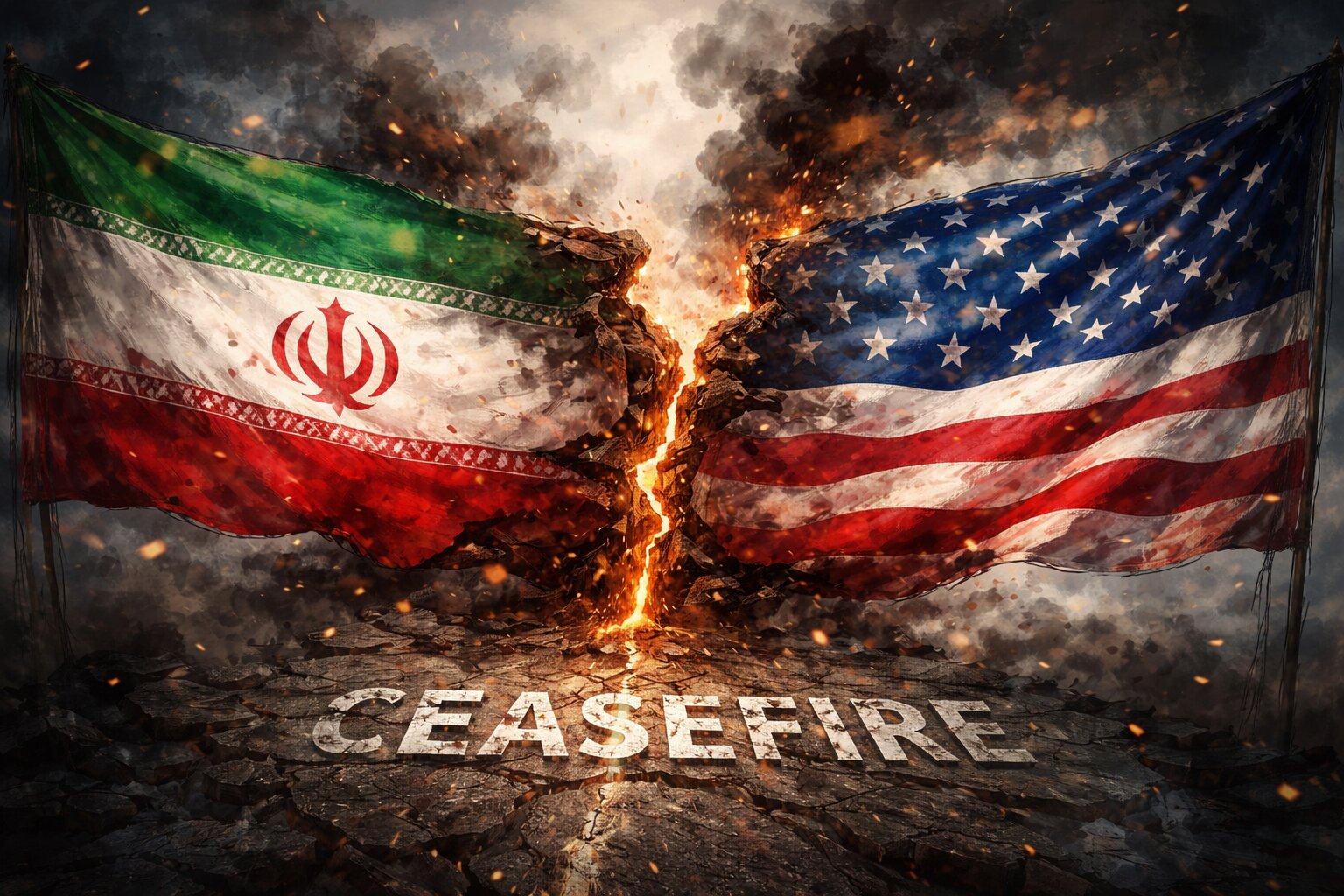 इरानले अमेरिकामाथि युद्धविराम उल्लंघनको आरोप